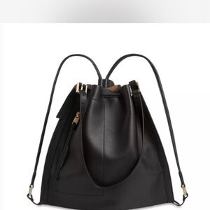 AllSaints Alpha Leather Backpack